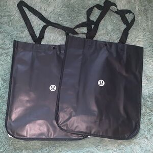 Lululemon Black Reusable Bags